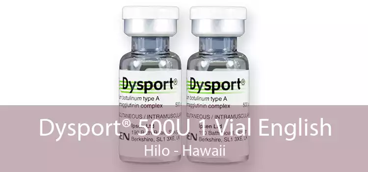 Dysport® 500U 1 Vial English Hilo - Hawaii